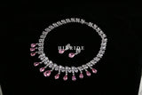 Top Quality Tear Drop Shape Designer AAAA+ Cubic Zirconia Diamond Bridal Wedding Jewelry Set